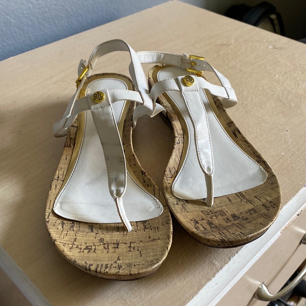 Ralph Lauren Leather Sandals